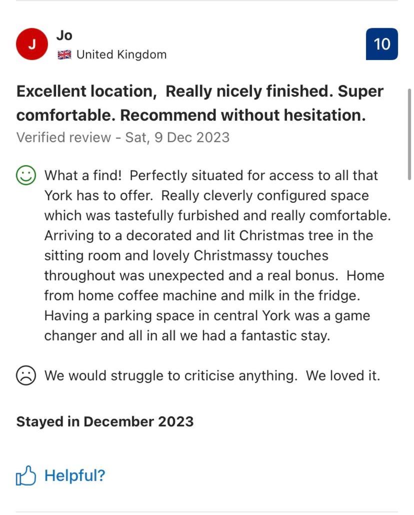 Apartamento Clement House, York, Free Ev And Parking