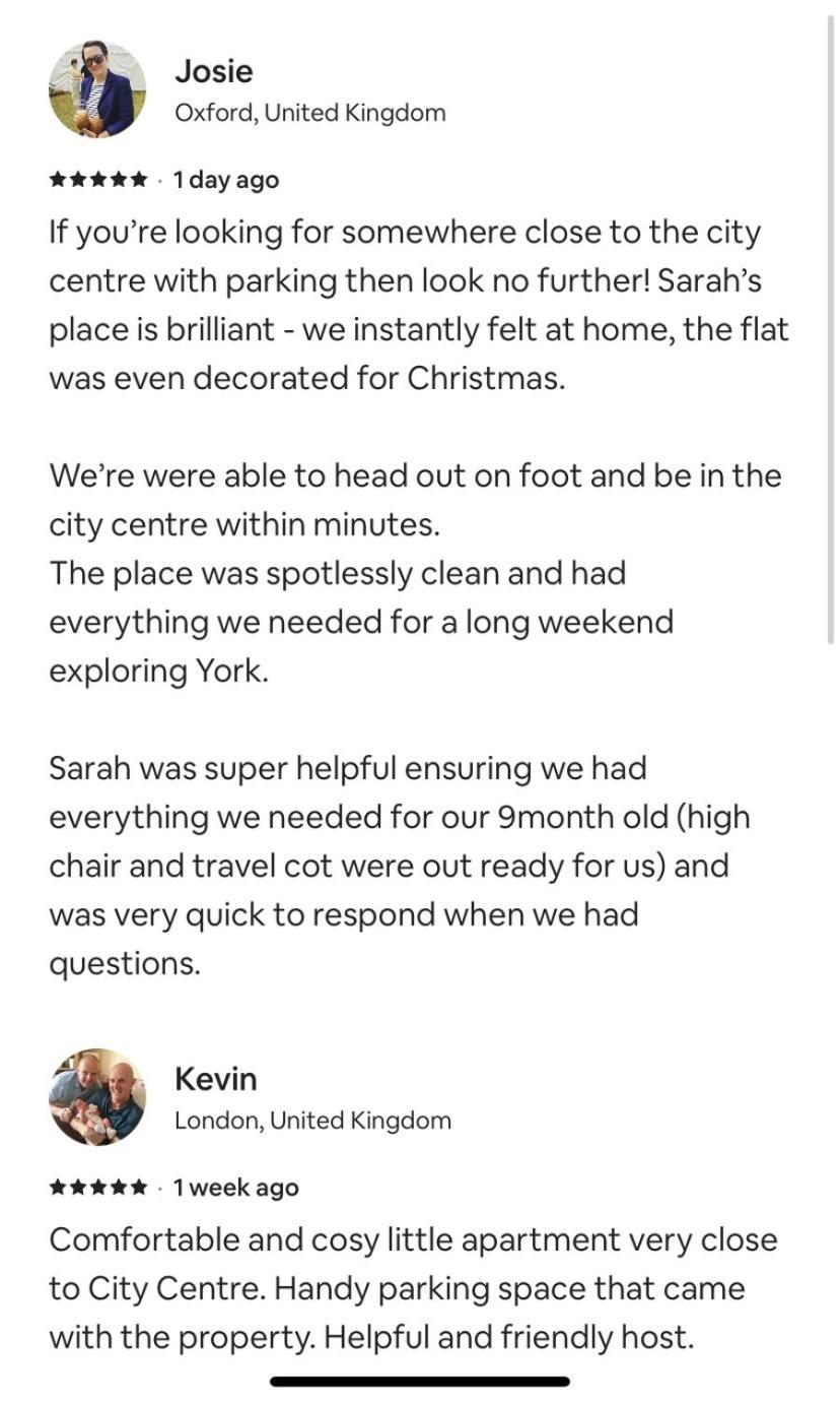 Clement House, York, Free Ev And Parking Apartamento